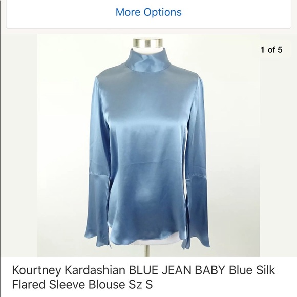 Kourtney Kardashian’s own Blue Jean Baby Top, S - Picture 6 of 8